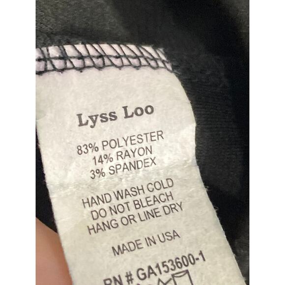 Lyss Loo Women's Black Sleeveless Sheath Dress w/ Pockets Size M - Picture 4 of 9